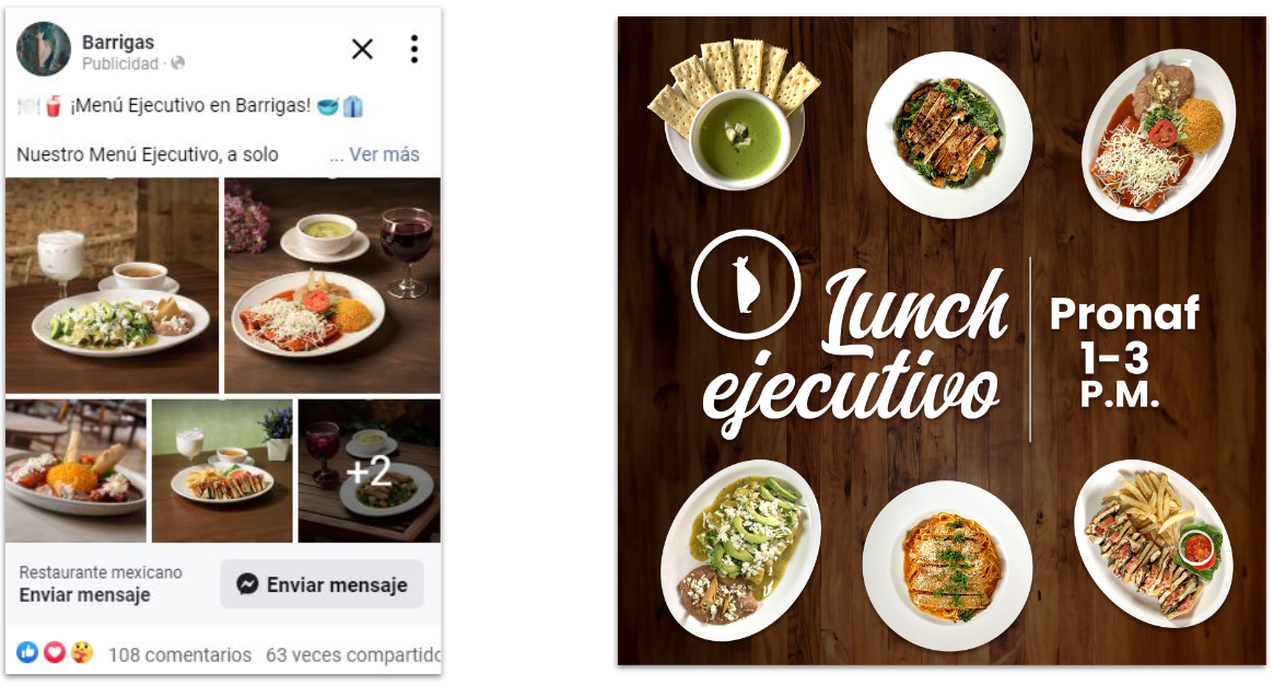 Barrigas paid campaign creative