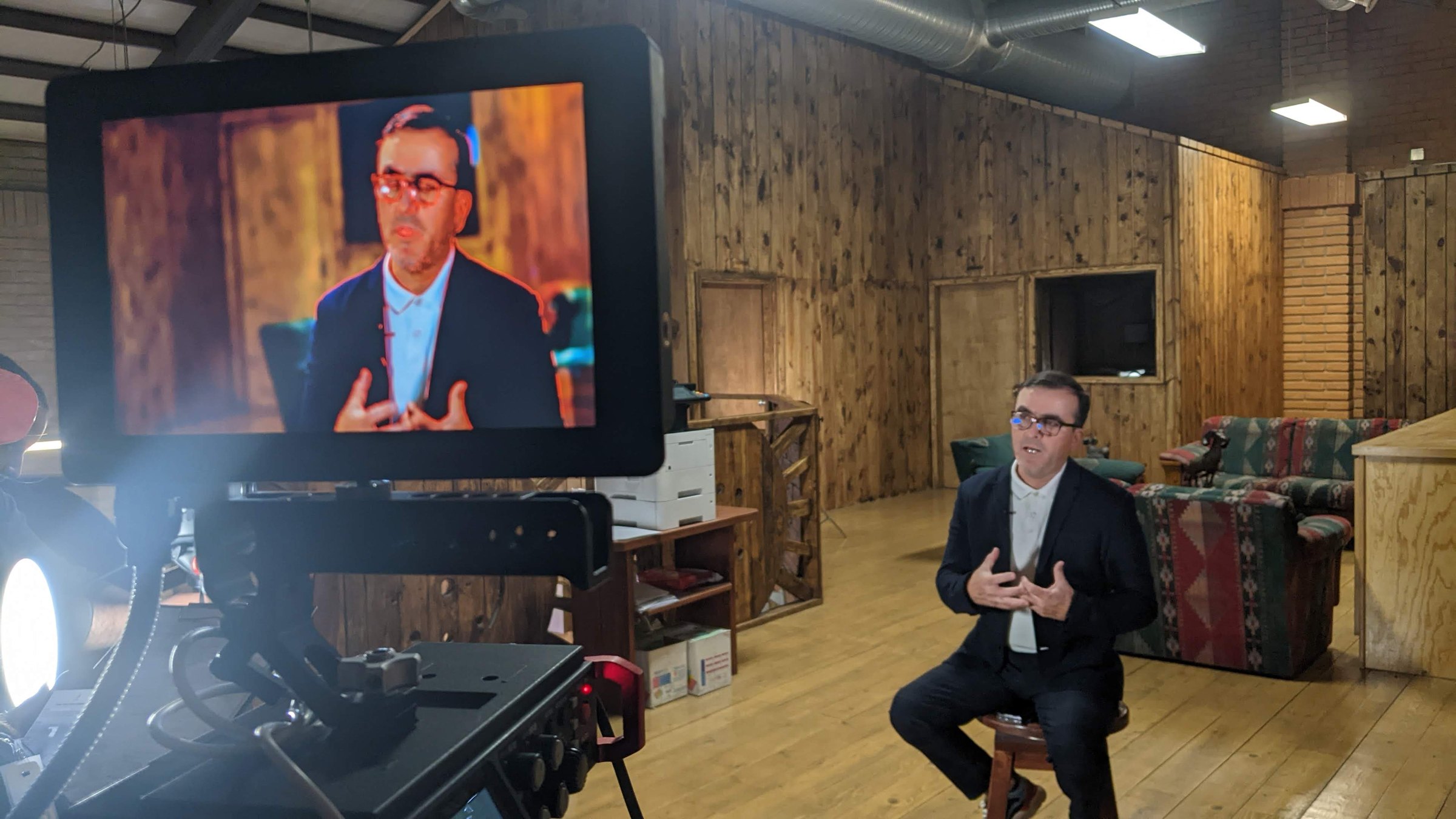 DMD interview production behind the scenes