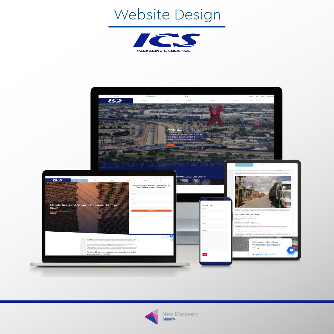 ICS website across devices
