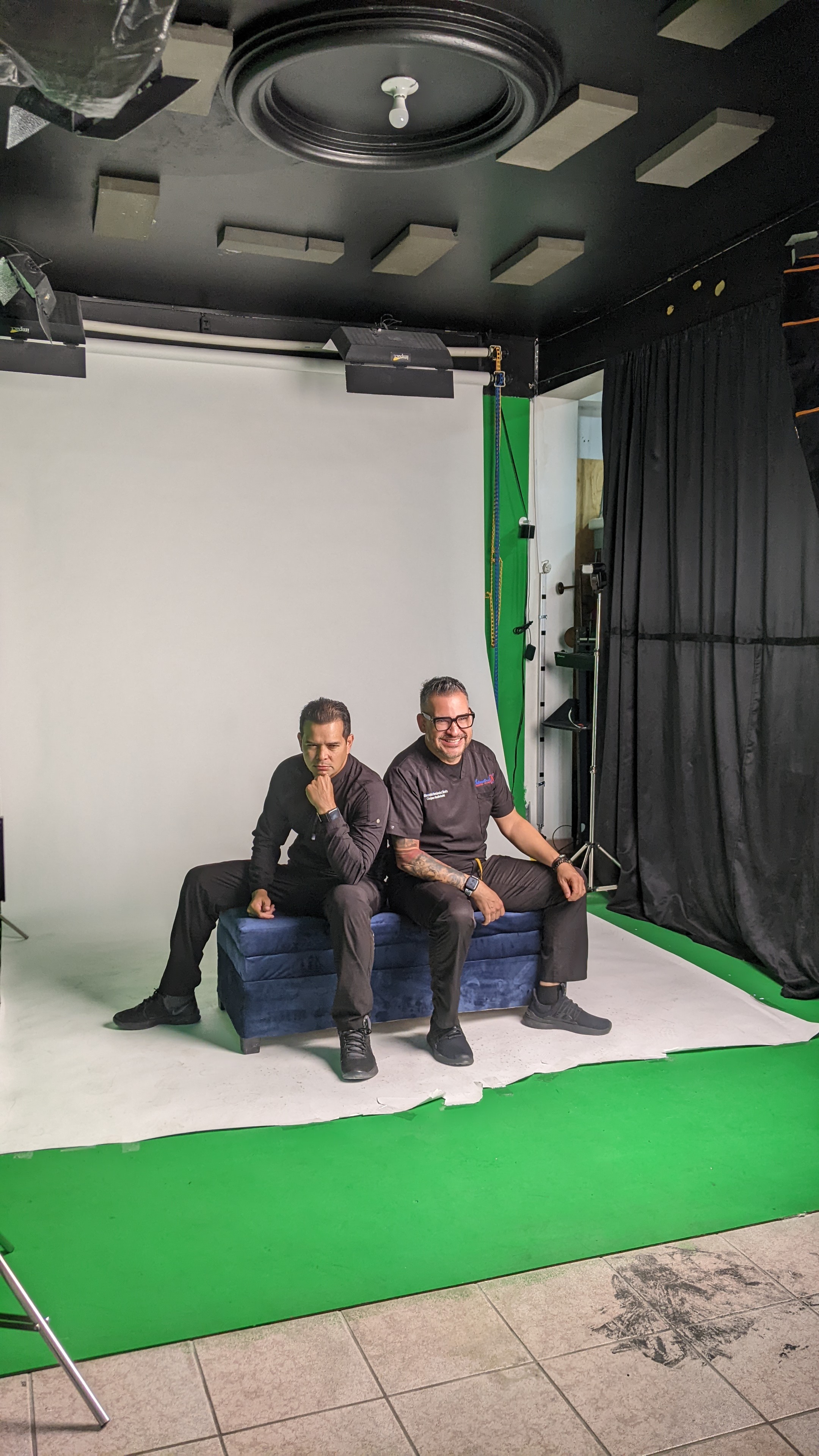 International X Dental clinic shoot behind the scenes