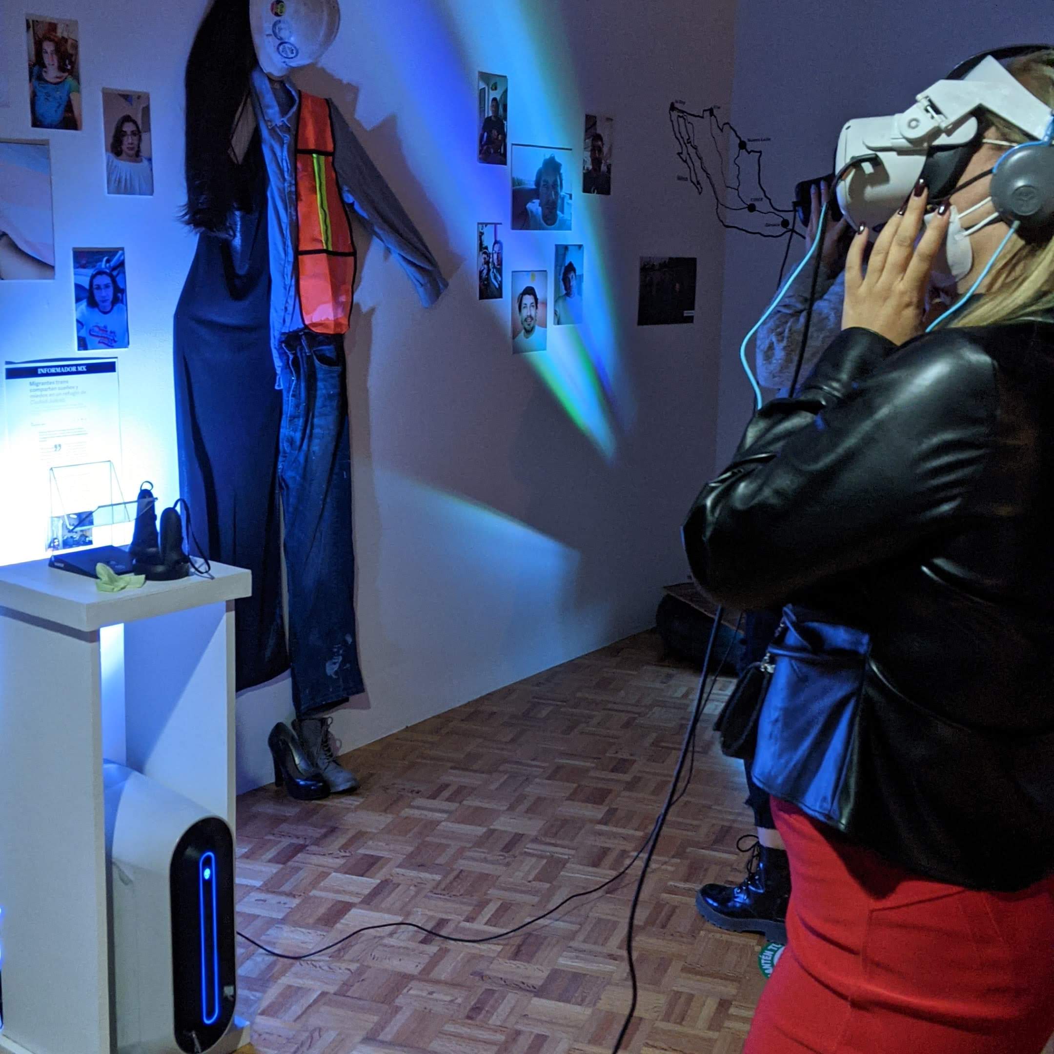Ruta Norte virtual reality installation