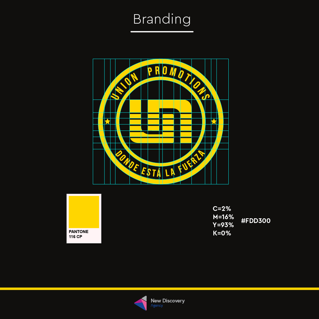 Union Promotions brand identity system