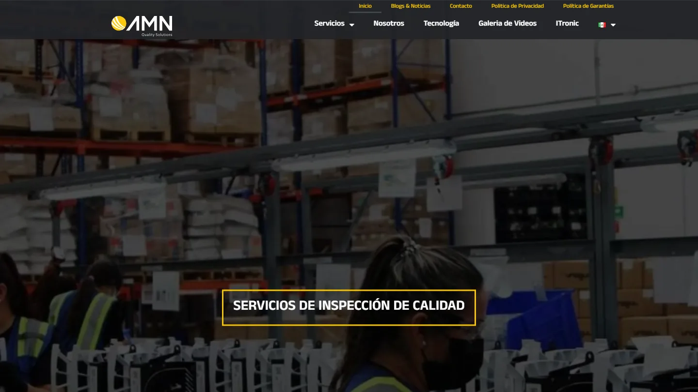 AMN Quality Solutions website