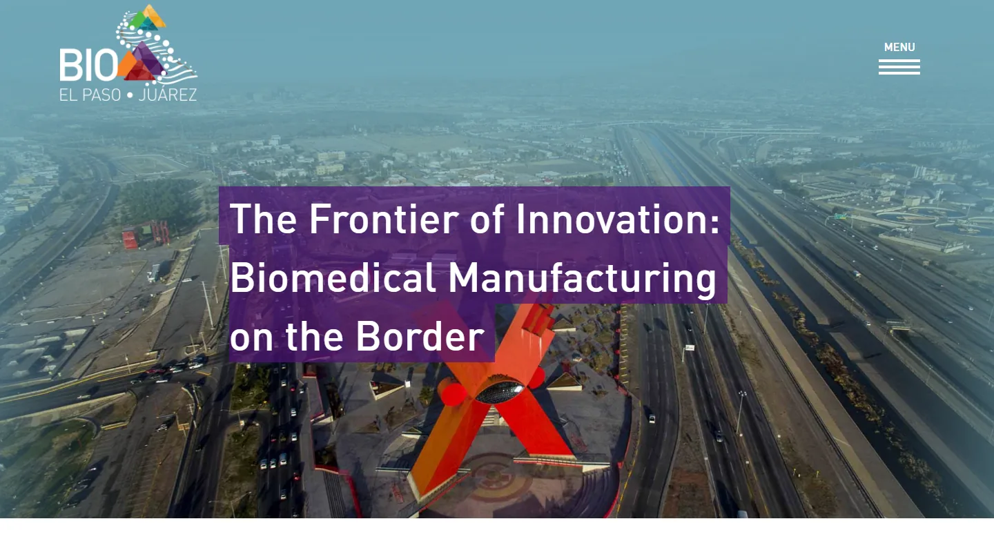 BIO El Paso-Juárez website