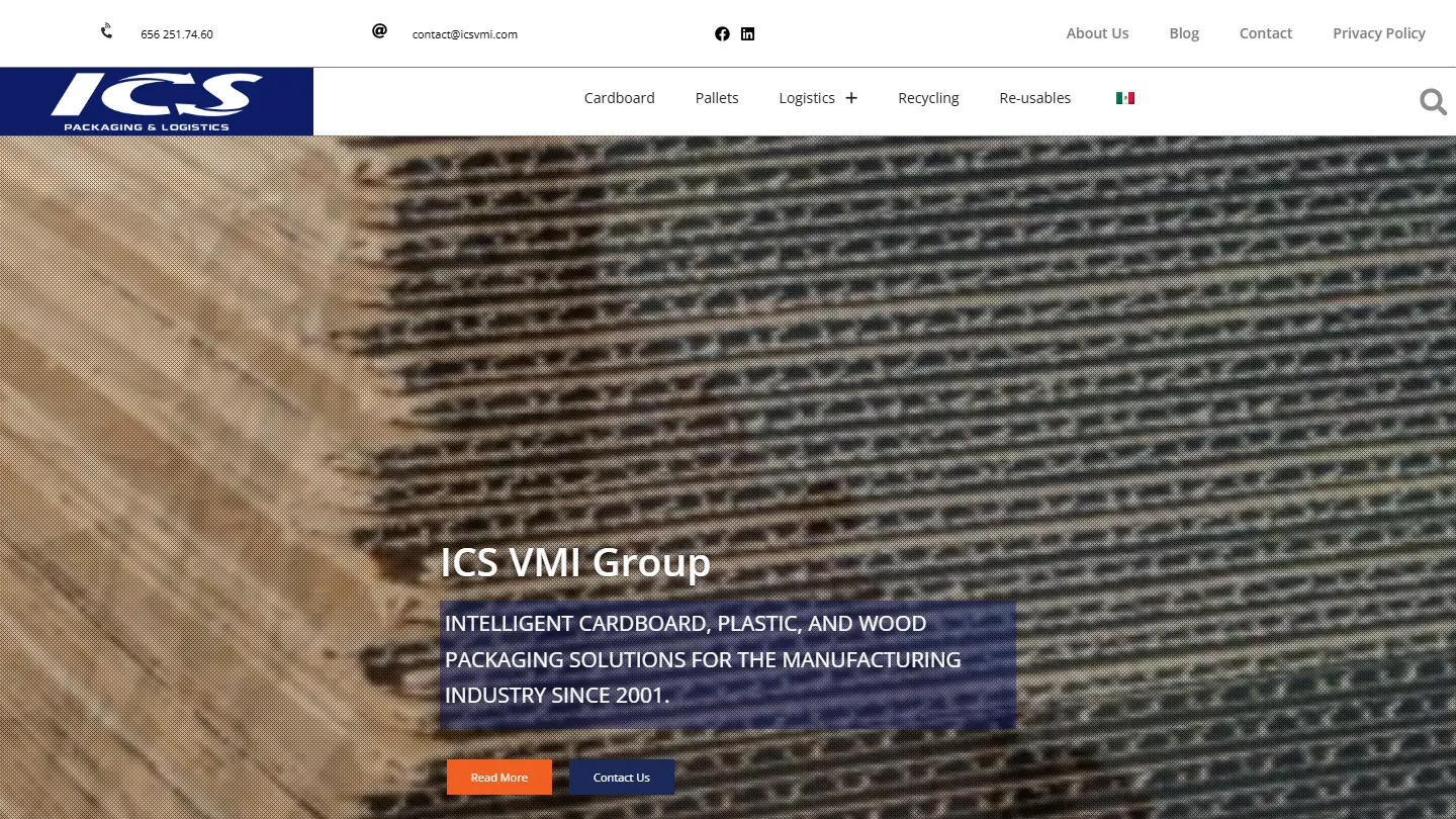 ICS VMI Group website